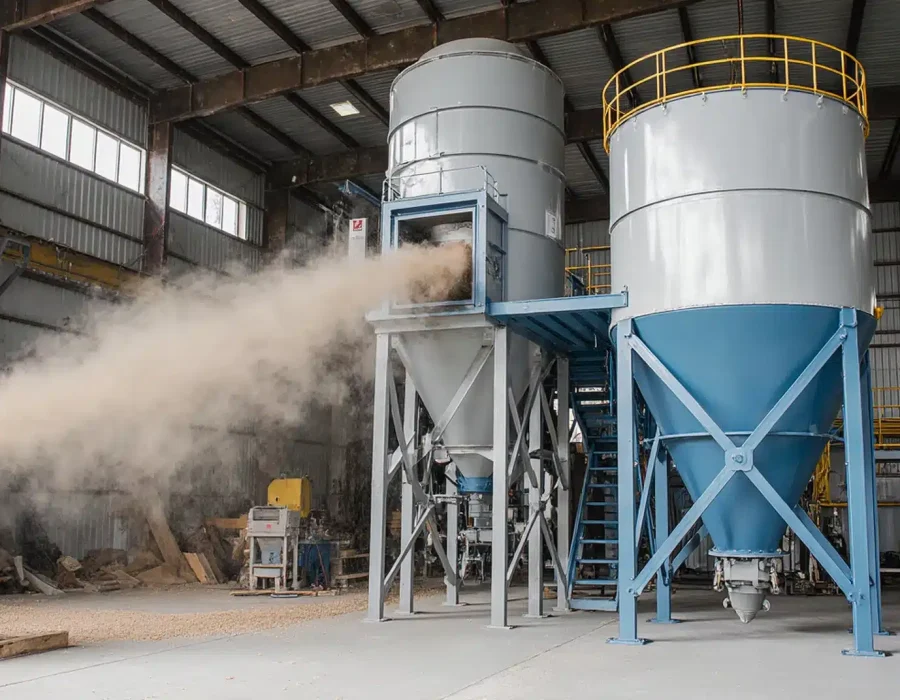 Home 6 a_wide-angle_landscape_photograph_for_a_website_banner_of_a_large_robust_industrial_dust_collector__0fu9m8e9us2h5rri6mso_1